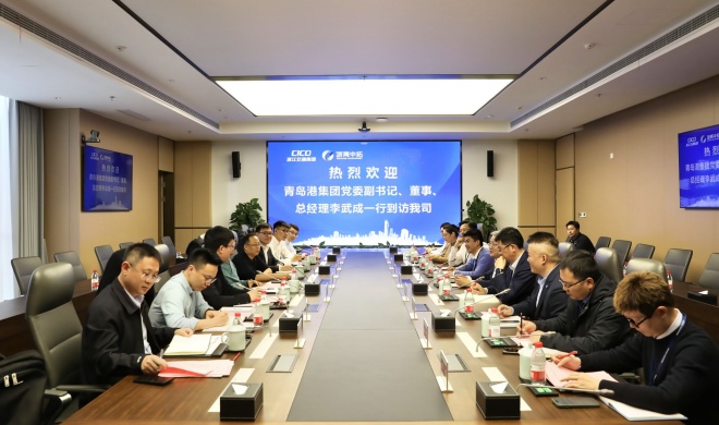 山东港口通辽港集团党委副书记、董事、总经理李武成到访我司